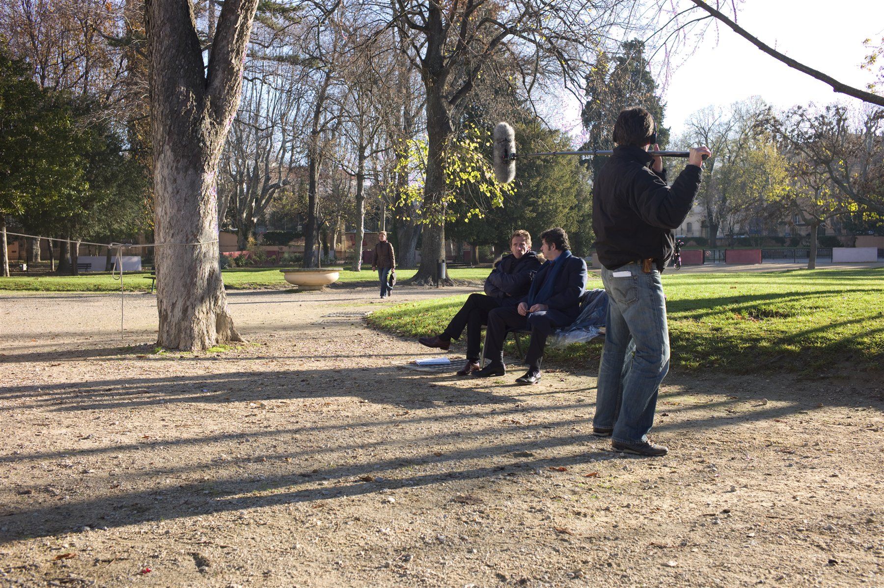 Sur le plateau de La loi selon Bartoli